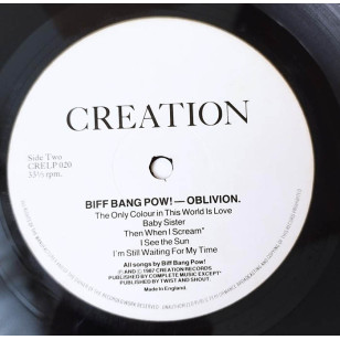 Biff Bang Pow! ‎- Oblivion 1987 UK 1st Pressing Vinyl LP ***READY TO SHIP from Hong Kong***